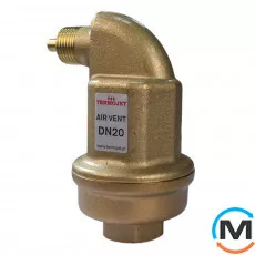 Автоматичний відвідник повітря Air Vent-DN20 (3/4'') 110*C/10bar Termojet, Діаметр різьблення: 3/4", фото 