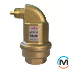 Автоматичний відвідник повітря Air Vent-DN25 (1'') 110*C/10bar Termojet, Діаметр різьблення: 1", фото 