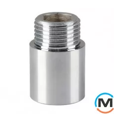 Подовжувач 1/2" 60мм хром ASG, Довжина (мм): 60, фото 