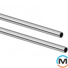 Труба пресс нержавейка полированная ASG INOX polished 28*1,2, Вариант: Нержавейка полированная, Диаметр (мм): 28, фото 