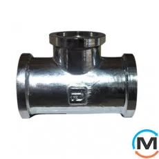 Хром FADO трійник редукційний 3/4"x1/2"x3/4", Тип різьблення: Внутрішня/Внутрішня/Внутрішня, Діаметр різьблення: 3/4"x1/2"x3/4", фото 