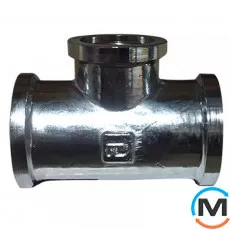 Хром FADO трійник 3/4" ВВВ, Тип різьблення: Внутрішня/Внутрішня/Внутрішня, Діаметр різьблення: 3/4", фото 