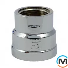 Хром муфта редукційна FADO FITT 1*1/4"х1", Діаметр різьблення: 1*1/4"х1", фото 