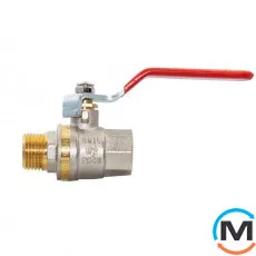 Кран кульовий Fado Classic PN40 РУЧКА 40 1 1/2'' НВ, Тип різьблення: Внутрішня/Зовнішня, Діаметр різьблення: 1 1/2", Тип ручки: Ручка, фото 