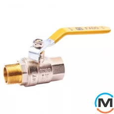 Кран кульовий Fado ГАЗ 20 3/4" НВ Ручка, Тип різьблення: Внутрішня/Зовнішня, Діаметр різьблення: 3/4'', Тип ручки: Ручка, фото 