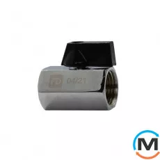 Кран кульовий Fado МІНІ 15 1/2" ВВ, Тип різьблення: Внутрішня/Внутрішня, фото 