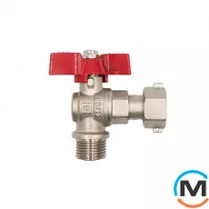 Кран кульовий кутовий з накидною гайкою Fado 20 3/4 НВ, Діаметр різьблення: 3/4'', фото 