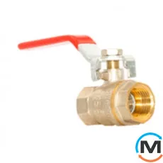 Кран кульовий FADO Modern 25 1" ВВ ручка, Тип різьблення: Внутрішня/Внутрішня, Діаметр різьблення: 1'', фото 