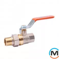 Кран кульовий із згоном FADO Classic PN40 25 1" ЗВ ручка, Діаметр різьблення: 1'', фото 