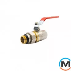 Кран кульовий із згоном FADO New PN40 15 1/2" ЗВ ручка, Діаметр різьблення: 1/2'', фото 