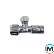 Кран кутовий Fado вентильний 1/2''x3/8'', Діаметр різьблення: 1/2"×3/8", фото 