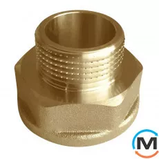 Латунь FADO Перехідник 1/2"x3/8", Діаметр різьблення: 1/2"x3/8", фото 