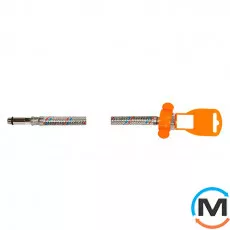 Шланг для води FADO M10х3/8" 50 см довгий, Варіант: Подовжений, Діаметр різьблення: M10х3/8", Довжина (см): 50, фото 