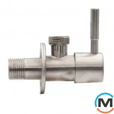 Кутовий кран FADO NEW з керамічною головкою 1/2 x1/2 ЗЗ, фото 