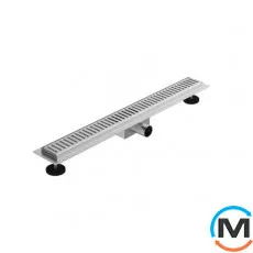 Трап душовий ASG 01P INOX SS304L DRY 500х70, Монтажна довжина (мм): 500, фото 