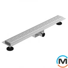 Трап душовий ASG 01E INOX SS304L DRY 900х70, Монтажна довжина (мм): 900, фото 