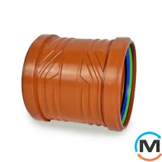 Муфта каналізаційна насувна ASG ESTERNO 160, Діаметр (мм): 160, фото 