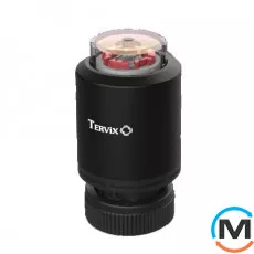 Термопривід Tervix ProLine Egg 2, нормально-закритий чорний, M28*1.5, 230В, Колір: Чорний, фото 