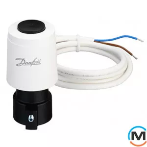 Термоэлектрический привод Danfoss TWA-A NC 24B, Положение привода: Нормально закрыт, Электропитание: 24 V, фото 