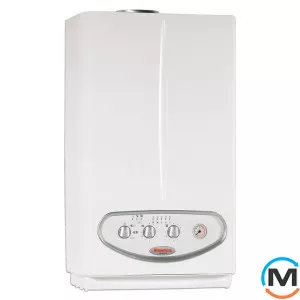 Immergas Zeus 28 kW E газовий котел із бойлером 45 л., Тип котла: Газовий традиційний, Теплова потужність (кВт): 28, Вбудований бойлер: Так, Модифікація: Без дисплея, Об'єм (л): 45, Кількість контурів: 2, Спосіб відведення газів: Турбований, фото 