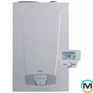 Конденсаційний котел Baxi LUNA PLATINUM 1.32 GA, Тип котла: Газовий конденсаційний, Теплова потужність (кВт): 32, Вбудований бойлер: Ні, Модифікація: З виносною панеллю, Кількість контурів: 1, Спосіб відведення газів: Турбований, фото 