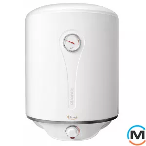 Бойлер электрический Atlantic OPRO Turbo VM 100 D400-2-B (2500W), Кол-во/мощность ТЭНов: 1x2,5 кВт, Объем (л): 100, Исполнение: Вертикальный, фото 