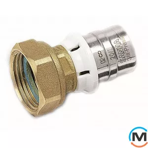 Накидная гайка Sanha 3fit-Press 25359g 63х2 1/2", Тип резьбы: Накидная гайка, Диаметр резьбы: 2 1/2", Назначение труб: Универсальная, Диаметр (мм): 63, Рабочее давление (бар): 10, фото 