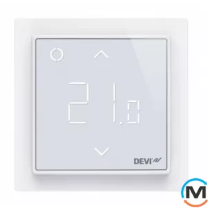 Інтелектуальний терморегулятор DEVI Devireg Smart з Wi-Fi, білий, Колір: Білий, фото 