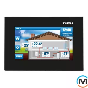 Пульт керування газовим котлом OPENTHERM+WiFi TECH EU-(раніше ST)-2801 WiFi, фото 