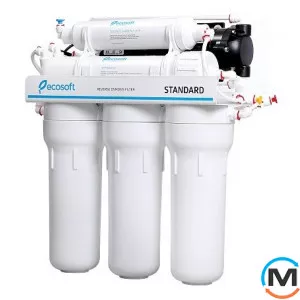 Фильтр обратного осмоса Ecosoft Standard 5-50P с помпой на станине, Вариант: с насосом, фото 