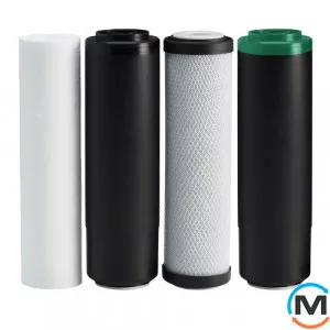 Комплект картриджей 1-2-3-4 Ecosoft для фильтра RObust PRO, фото 