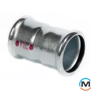 Муфта стальная Ø42 оцинкованная RM Steelpres 383/000, Диаметр (мм): 42, фото 