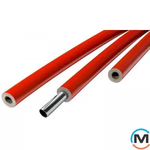 Ізоляція зі спіненого поліетилену для труб Thermaflex Thermacompact S C-28, Вид ізоляції: Трубчаста, Захисне покриття: Червоне, Внутрішній діаметр (мм): 28, Товщина ізоляції (мм): 6, фото 