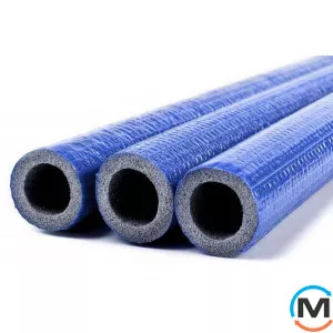 Изоляция из вспененного полиэтилена для труб Thermaflex EcoLine R C-35/6 (blue), Вид изоляции: Трубчатая, Защитное покрытие: Синее, Внутренний диаметр (мм): 35, Толщина изоляции (мм): 6, фото 
