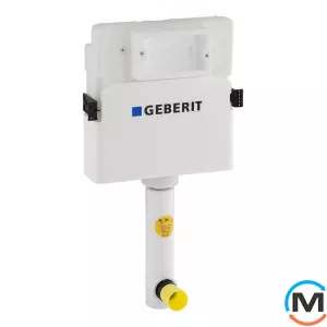 Бачок для унітазу Geberit Delta без стелажу для прихованого монтажу для клавіш, фото 