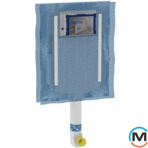 Бачок прихованого монтажу Geberit глибина 8 см, для змивних клавіш "Sigma", "Tango", "Mambo", "Bolero", фото 