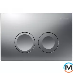 Кнопка Geberit Delta 21 мат. хром, фото 