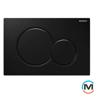 Кнопка "Geberit Sigma 01" черная RAL 9005, фото 