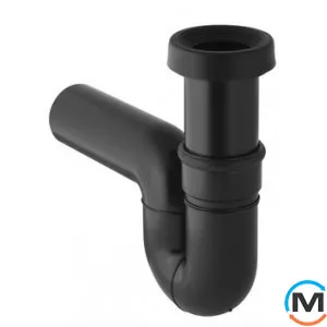 S-образный сифон Geberit к чаши Генуя, горизонтальный выпуск, фото 