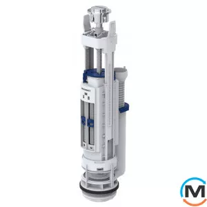 Сливной клапан Geberit type 290, двойной смыв, хром глянцевый, фото 