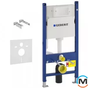 Монтажный комплект Geberit Duofix для подвесного унитаза, Н112, 12см (UP100) без клавиши, фото 