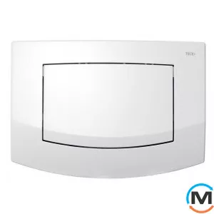 Панель одинарного зливу для унітазу TECEambia (білий), фото 