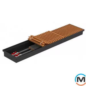 Внутрипольный конвектор FanCoil FC 09 plus mini 300x1500x90, Тип конвектора: Без вентилятора, Корпус конвектора: Нержавеющая сталь, Кол-во теплообменников: 2, Глубина (мм): 90, Ширина (мм): 300, Длина (мм): 1500, фото 