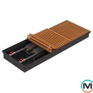 Внутрипольный конвектор FanCoil FC 09 Plus 380x2500x90, Тип конвектора: Без вентилятора, Корпус конвектора: Нержавеющая сталь, Кол-во теплообменников: 2, Глубина (мм): 90, Ширина (мм): 380, Длина (мм): 2500, фото 