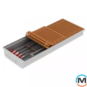 Внутрипольный конвектор FanCoil FCF 12 Plus PREMIUM 380x2750x120, Тип конвектора: С вентилятором, Корпус конвектора: Нержавеющая сталь, Кол-во теплообменников: 2, Напряжение вентилятора: 24 V, Глубина (мм): 120, Ширина (мм): 380, Длина (мм): 2750, фото 