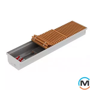 Внутрипольный конвектор FanCoil FCF 12 mini PREMIUM 230x2000x120, Тип конвектора: С вентилятором, Корпус конвектора: Нержавеющая сталь, Кол-во теплообменников: 1, Напряжение вентилятора: 24 V, Глубина (мм): 120, Ширина (мм): 230, Длина (мм): 2000, фото 