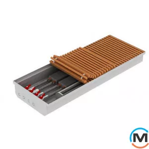 Внутрипольный конвектор FanCoil FCF 12 Plus 380x1250x120, Тип конвектора: С вентилятором, Корпус конвектора: Нержавеющая сталь, Кол-во теплообменников: 2, Напряжение вентилятора: 12 V, Глубина (мм): 120, Ширина (мм): 380, Длина (мм): 1250, фото 