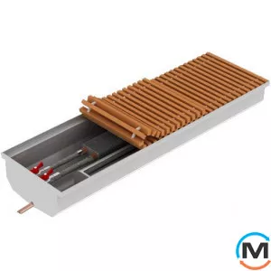 Внутрипольный конвектор FanCoil FCF 12 mini 230x1000x120, Тип конвектора: С вентилятором, Корпус конвектора: Нержавеющая сталь, Кол-во теплообменников: 1, Напряжение вентилятора: 12 V, Глубина (мм): 120, Ширина (мм): 230, Длина (мм): 1000, фото 