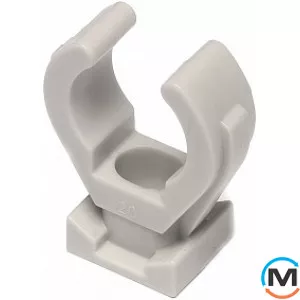 Поліпропіленове кріплення Ekoplastik 25 мм, Варіант: Одинарне, Діаметр (мм): 25, фото 