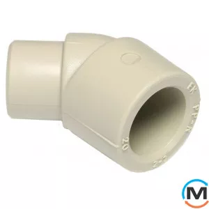 Поліпропіленовий кут Ekoplastik 16 мм (вн/нар) 45°, фото 